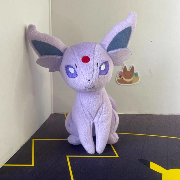 Pokemon Other - Pokemon Tomy Espeon Eevee Eeveelution Plush 2017 Nintendo Stuffed Animal